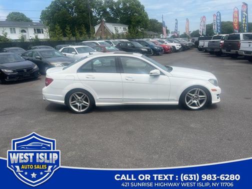 Diamond White Metallic 2013 Mercedes-Benz C-Class C 300 4MATIC Sport