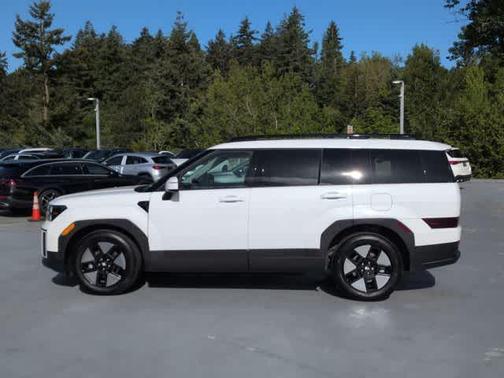 White 2025 Hyundai SANTA FE HEV SEL