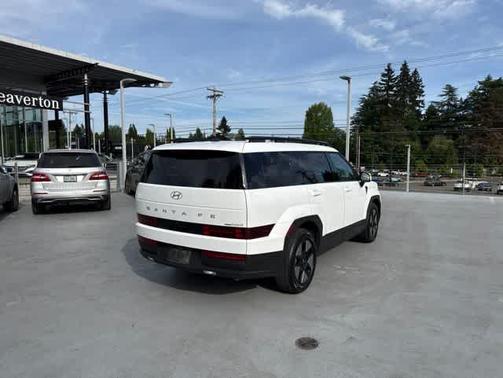 White 2025 Hyundai SANTA FE HEV SEL