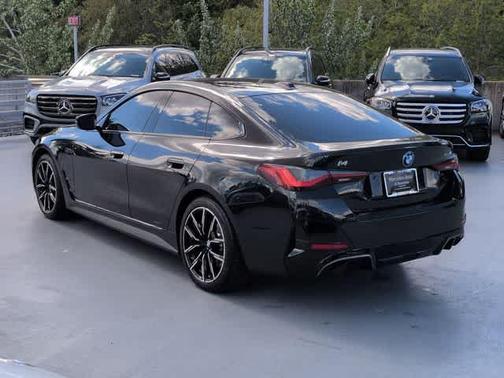 Black Sapphire Metallic 2025 BMW i4 Gran Coupe xDrive40