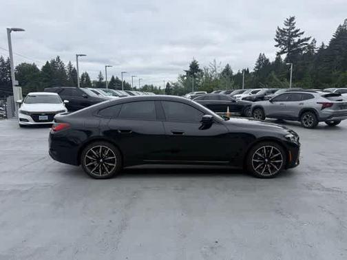 Black Sapphire Metallic 2025 BMW i4 Gran Coupe xDrive40