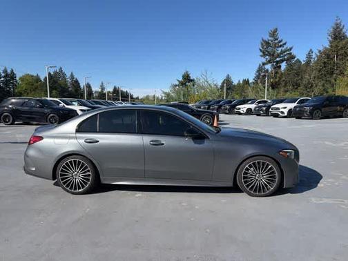 Gray 2022 Mercedes-Benz C-Class C 300 4MATIC