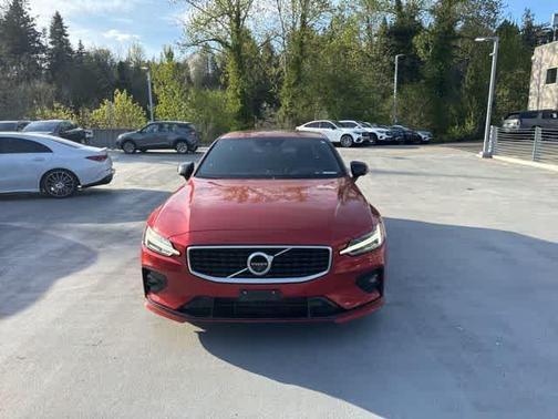 Red 2019 Volvo S60 T6 R-Design