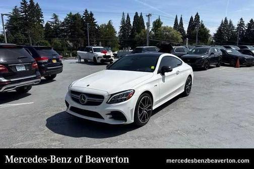 Polar White 2019 Mercedes-Benz AMG C 43 Base 4MATIC