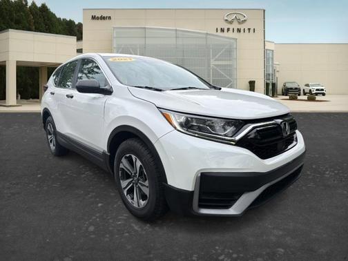 White 2021 Honda CR-V LX