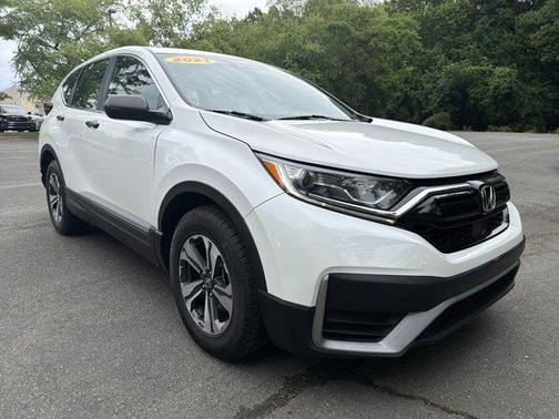 White 2021 Honda CR-V LX