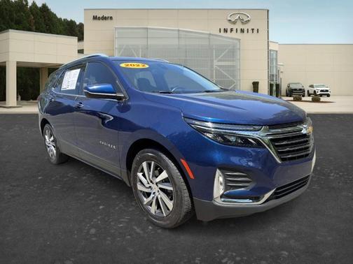 Blue 2022 Chevrolet Equinox Premier