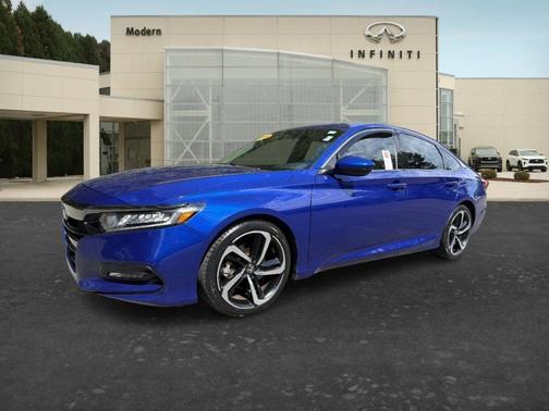 Blue 2018 Honda Accord Sport