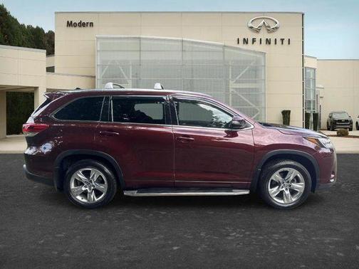 Red 2019 Toyota Highlander Limited