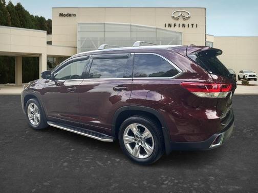 Red 2019 Toyota Highlander Limited