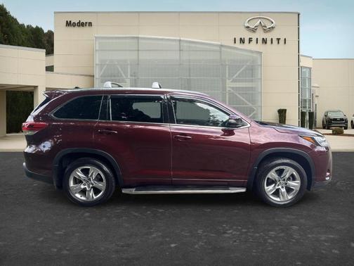 Red 2019 Toyota Highlander Limited