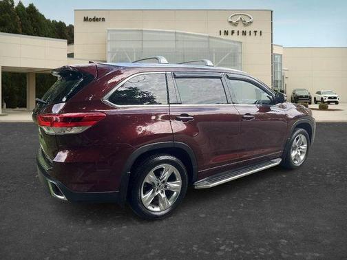 Red 2019 Toyota Highlander Limited