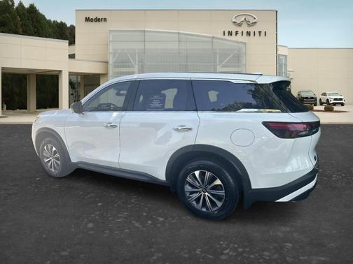 Glacier White 2025 INFINITI QX60 Pure