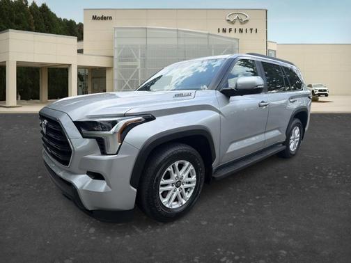 Silver 2025 Toyota Sequoia SR5