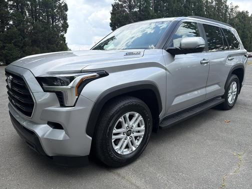 Silver 2025 Toyota Sequoia SR5