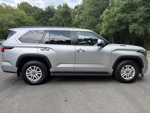Silver 2025 Toyota Sequoia SR5