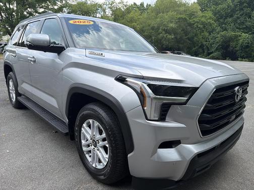Silver 2025 Toyota Sequoia SR5