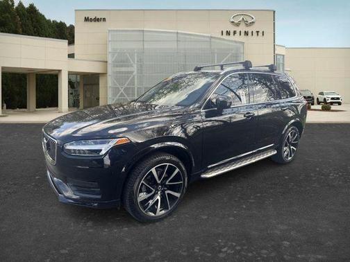 Black 2021 Volvo XC90 T6 Momentum 6 Passenger