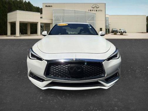 Majestic White 2021 INFINITI Q60 3.0t LUXE