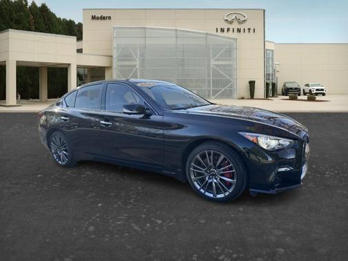 Black Opal Metallic 2023 INFINITI Q50 RED SPORT 400