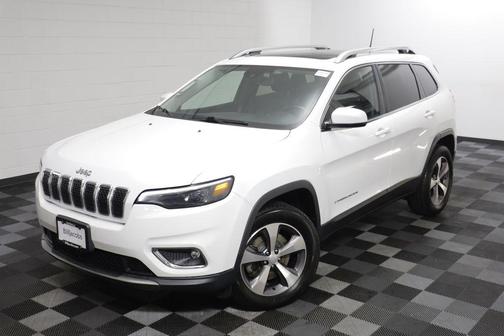 Bright White Clearcoat 2020 Jeep Cherokee Limited