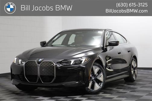 Black Sapphire Metallic 2026 BMW i4 Gran Coupe xDrive40