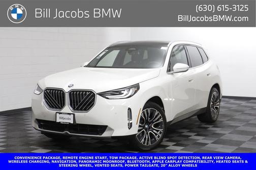 Alpine White 2025 BMW X3 30 xDrive