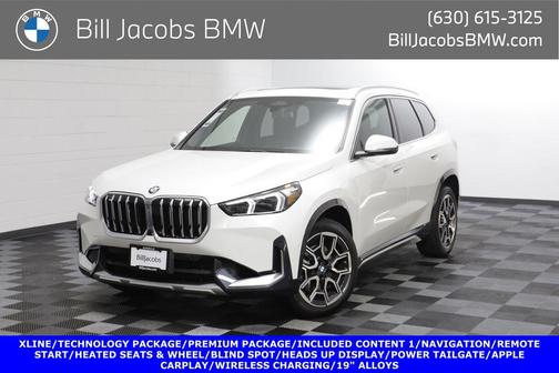 Alpine White 2025 BMW X1 xDrive28i SUV