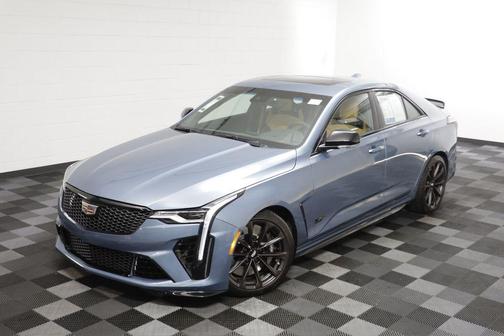 Midnight Steel Metallic 2024 Cadillac CT4-V V-Series Blackwing
