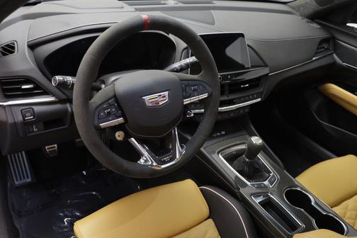 Midnight Steel Metallic 2024 Cadillac CT4-V V-Series Blackwing