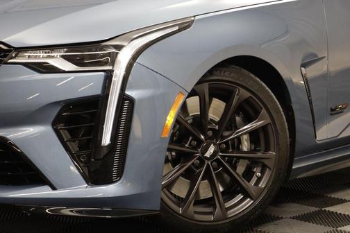 Midnight Steel Metallic 2024 Cadillac CT4-V V-Series Blackwing