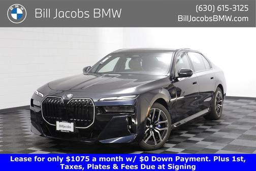 Carbon Black Metallic 2025 BMW 740 xDrive