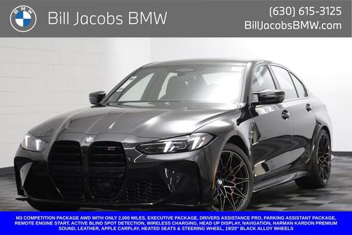 Black Sapphire Metallic 2026 BMW M3 Competition xDrive