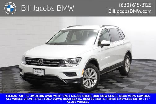 Pure White 2019 Volkswagen Tiguan 2.0T SE 4MOTION