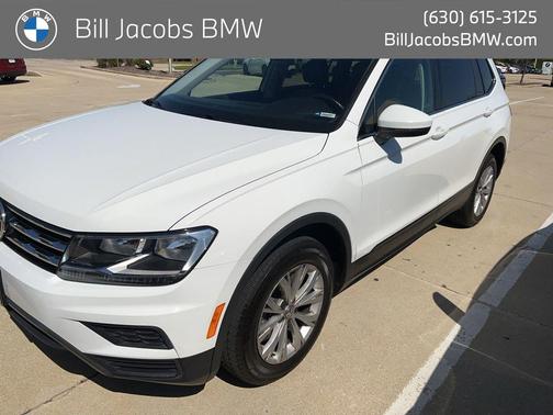 Pure White 2019 Volkswagen Tiguan 2.0T SE 4MOTION