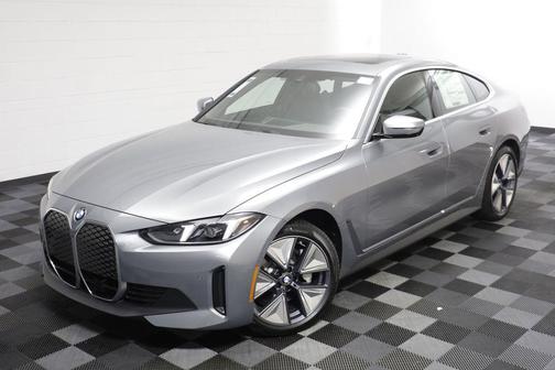 Skyscraper Grey Metallic 2026 BMW i4 Gran Coupe xDrive40