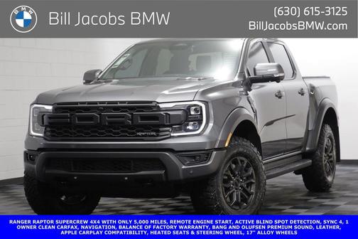 Carbonized Gray Metallic 2025 Ford Ranger Raptor