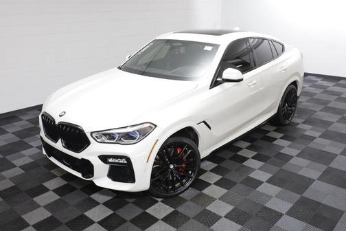 Alpine White 2021 BMW X6 M50i
