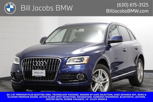 Scuba Blue Metallic 2017 Audi Q5 2.0T Premium Plus