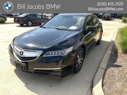 Crystal Black Pearl 2015 Acura TLX Tech