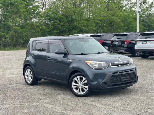 Blue 2014 Kia Soul +
