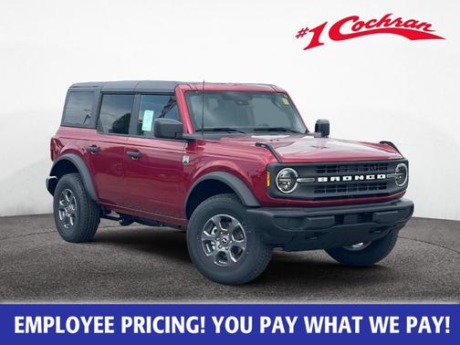 Ruby Red Metallic Tinted Clearcoat 2026 Ford Bronco Big Bend
