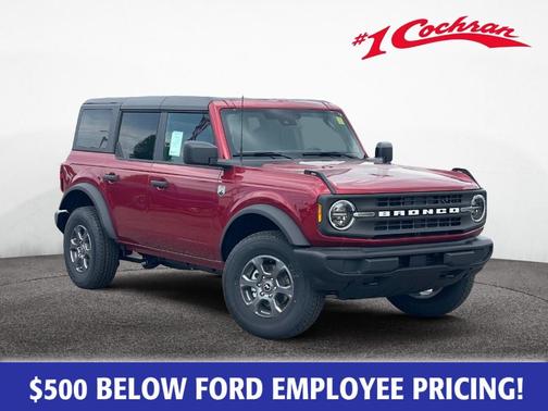 Ruby Red Metallic Tinted Clearcoat 2026 Ford Bronco Big Bend