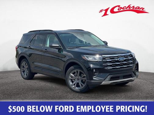 Black 2026 Ford Explorer Active