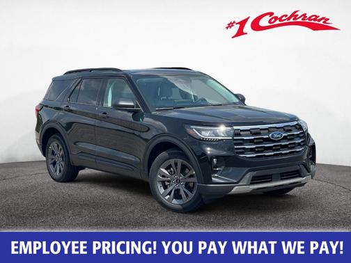 Black 2026 Ford Explorer Active