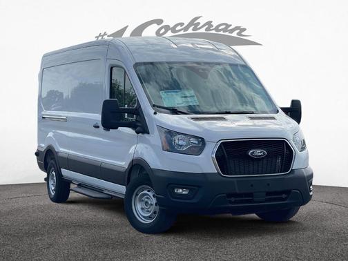 Oxford White 2025 Ford Transit-250 148 WB Medium Roof Cargo