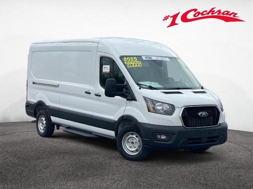 Oxford White 2025 Ford Transit-250 148 WB Medium Roof Cargo