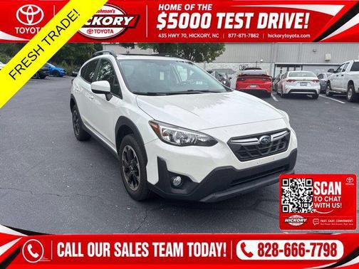 Crystal White Pearl 2022 Subaru Crosstrek Premium