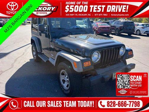 Black Clearcoat 2006 Jeep Wrangler X