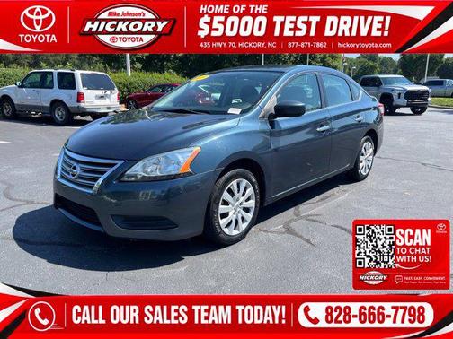 Graphite Blue 2015 Nissan Sentra SV